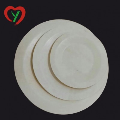 Biodegradable Disposable Wooden Plates For Wedding 7"/9"/11"