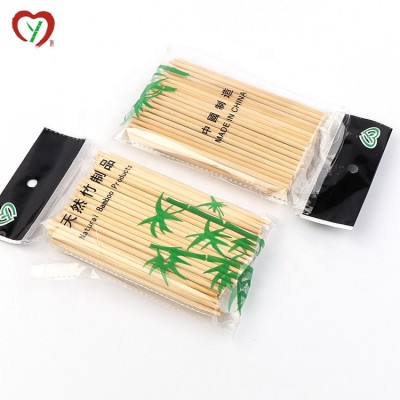 Wholesale disposable bbq skewer stick round bamboo sticks