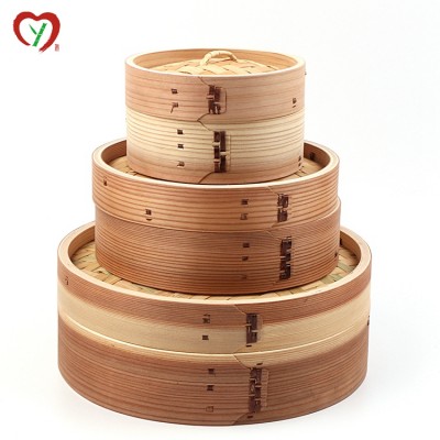 100% natural bamboo steamer