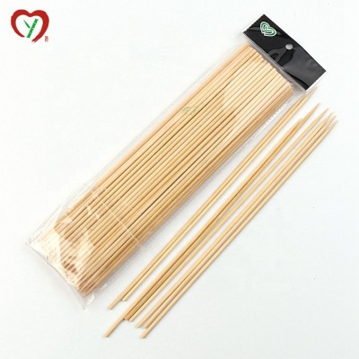 wholesale Custom natural eco-friendly palitos bbq barbeque japanese skewer large bamboo stick 40cm