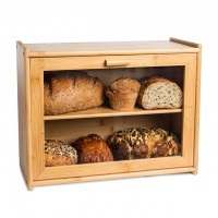 40**17.2*31cm customizable size | green bamboo double shelf bread